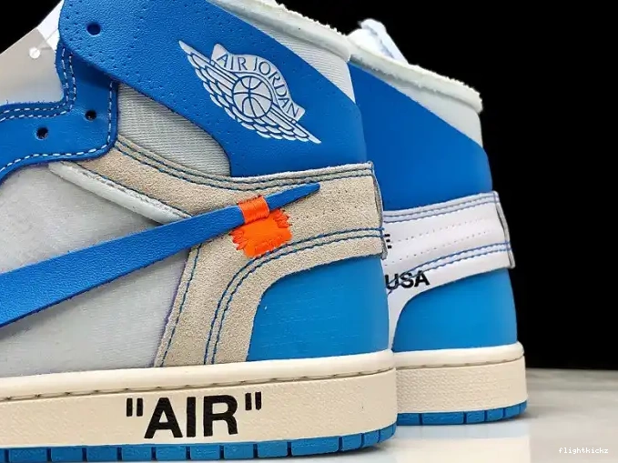 UNC Blue AQ0818-148 Jordan Powder Off-White 1 Air 0529